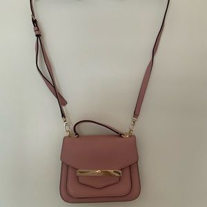 Kate Spade small square crossbody top handle leather handbag